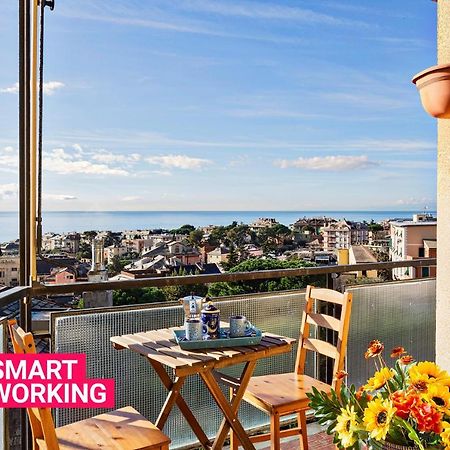 Homey Seaview Apartment By Wonderful Italy Genova Eksteriør billede