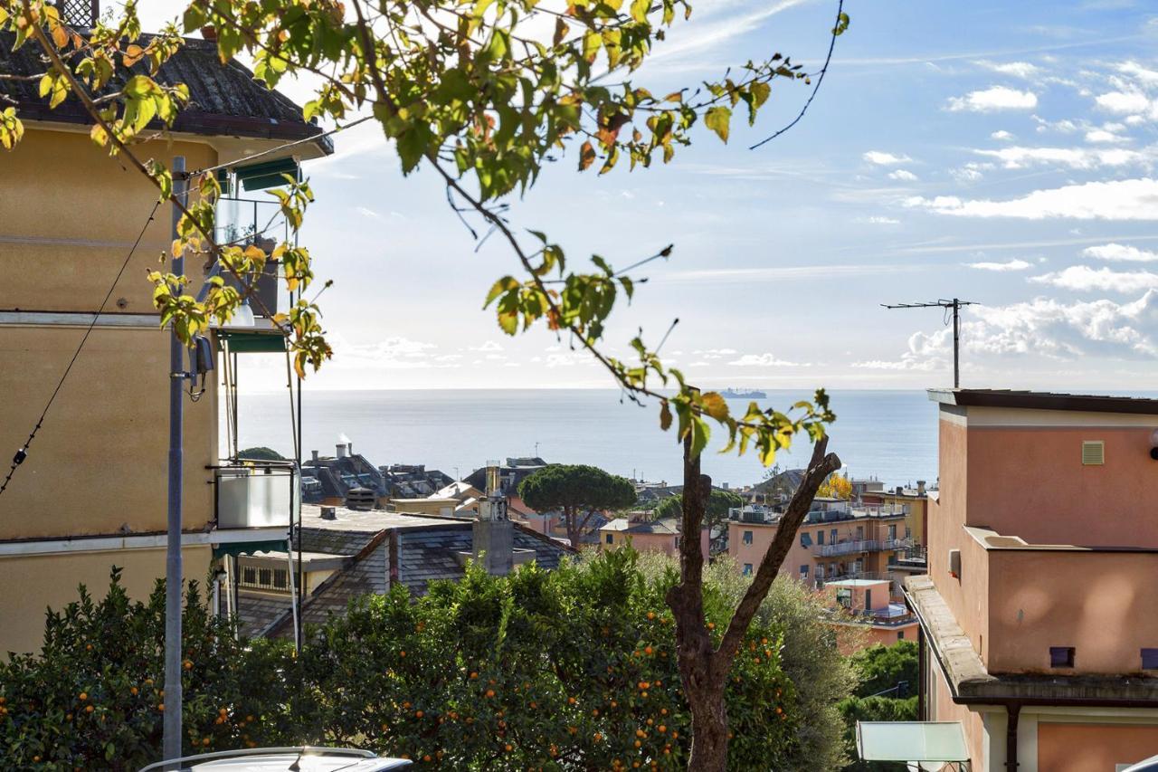 Homey Seaview Apartment By Wonderful Italy Genova Eksteriør billede