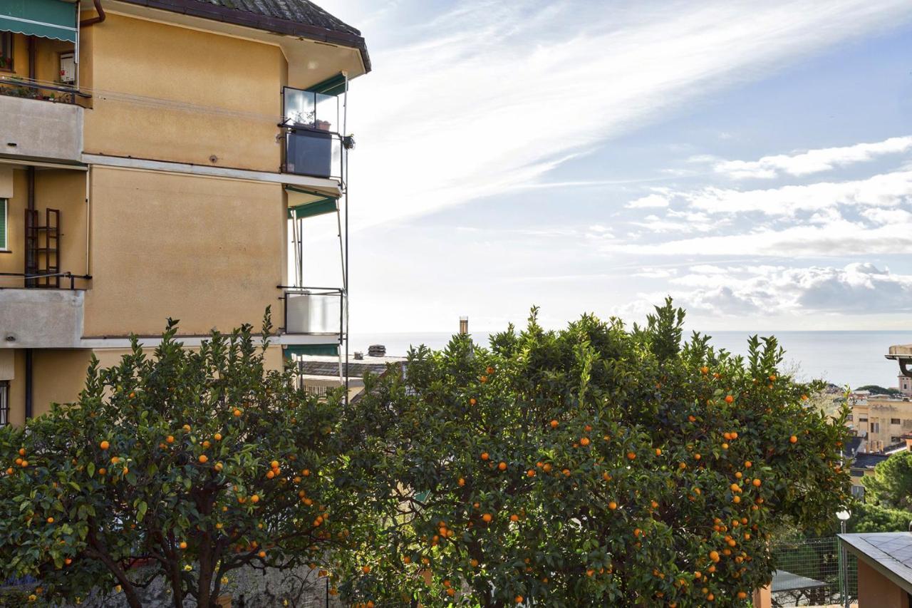 Homey Seaview Apartment By Wonderful Italy Genova Eksteriør billede